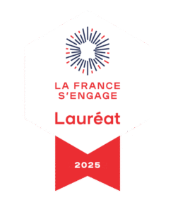 Ecusson de lauréat La France s'engage