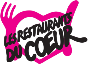 Logo les restos du cœur en couleur