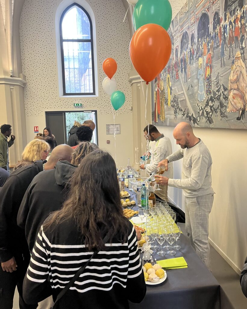 Buffet - cocktail du repas solidaire de février 2025 Miam'Up