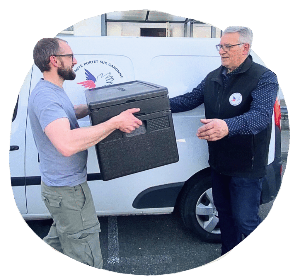 Approvisionnement des repas à une association par Miam'Up