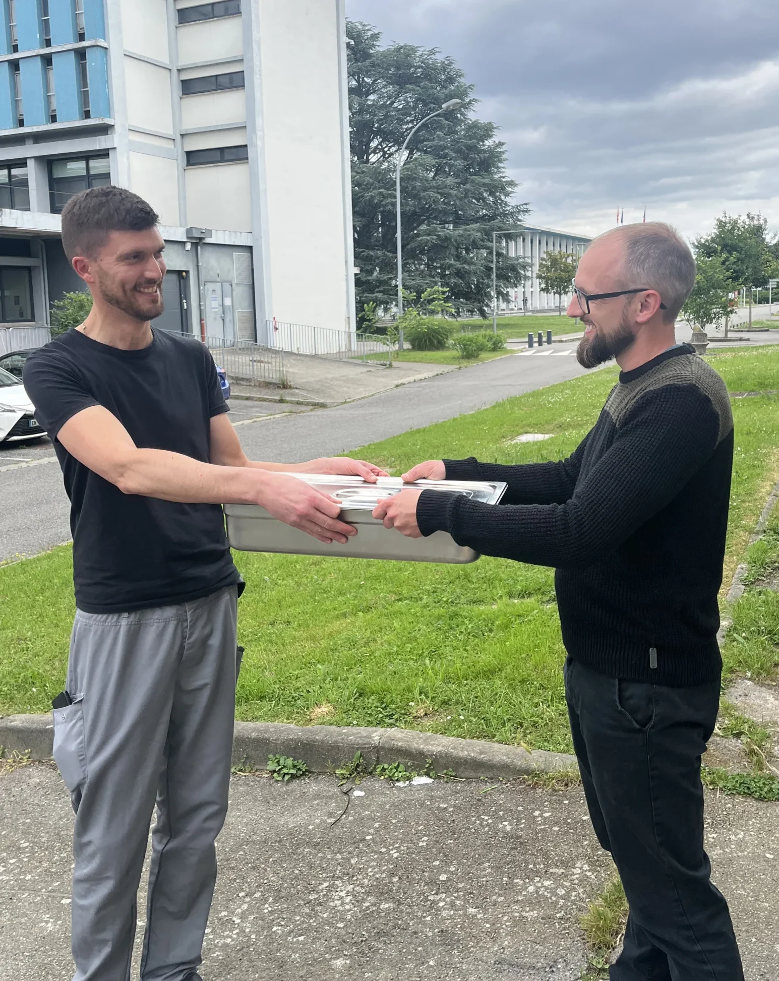 Repas donnés par un restaurant collectif collectés par Miam'Up