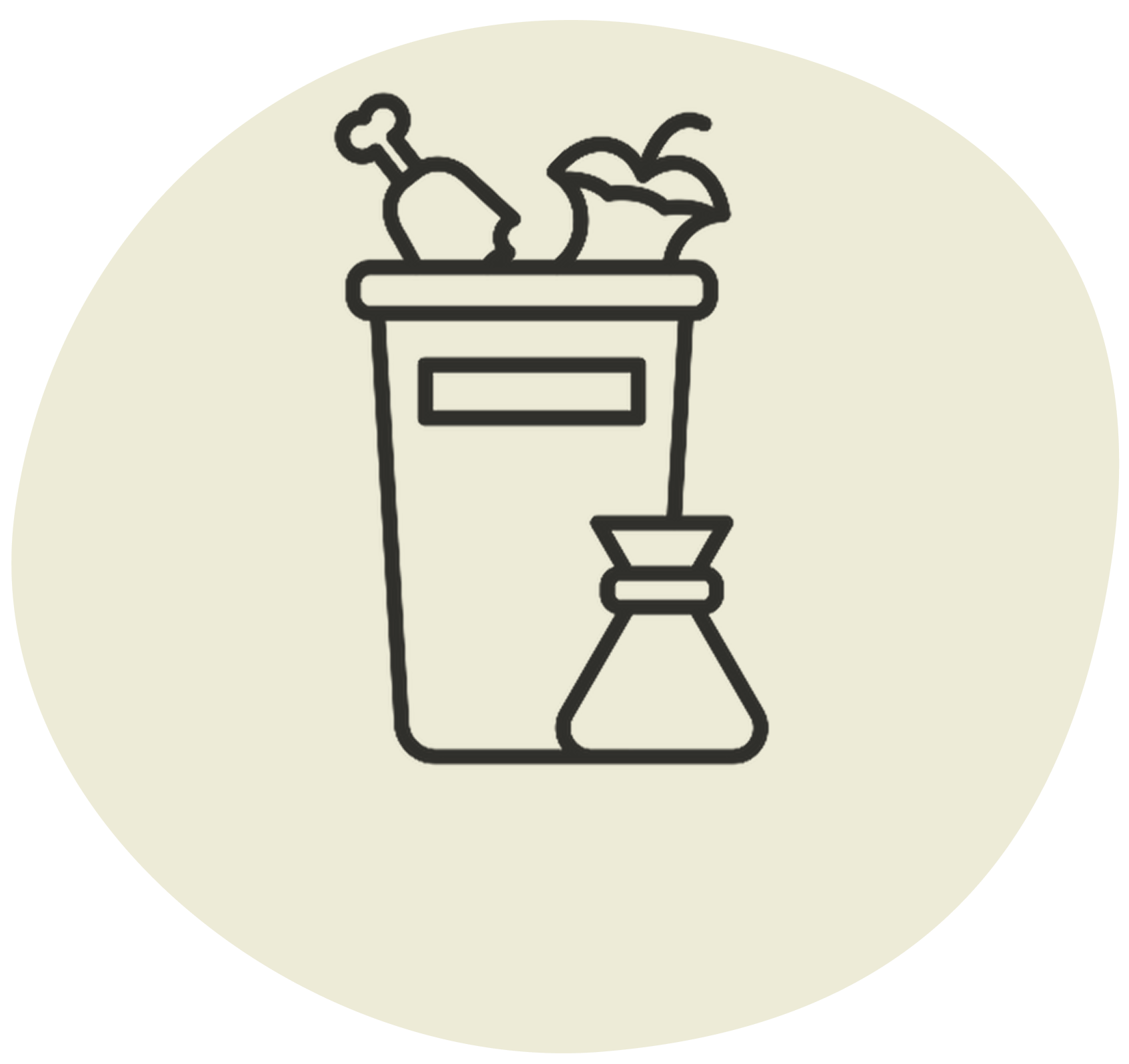 Illustration poubelle